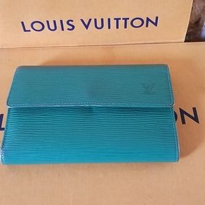 Authentic Louis Vuitton Epi wallet